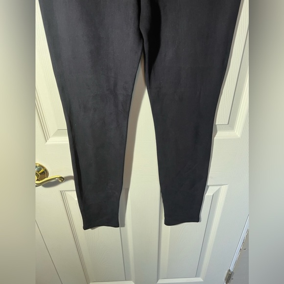 Level 99 Pants Faux Suede Soft Black Size 28 - Picture 8 of 13